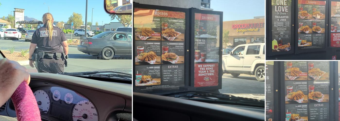 Raising Cane's Chicken Fingers Menu