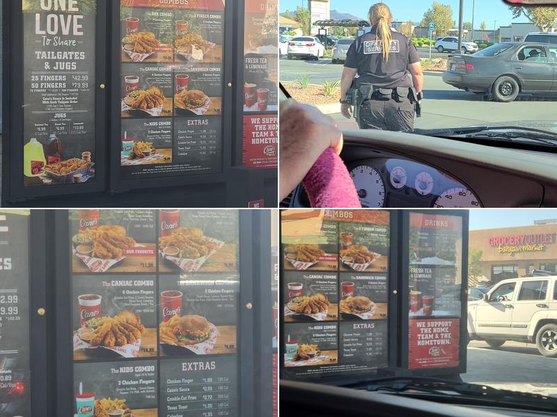 Raising Cane's Chicken Fingers Menu