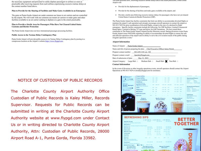 The Junction Punta Gorda Menu