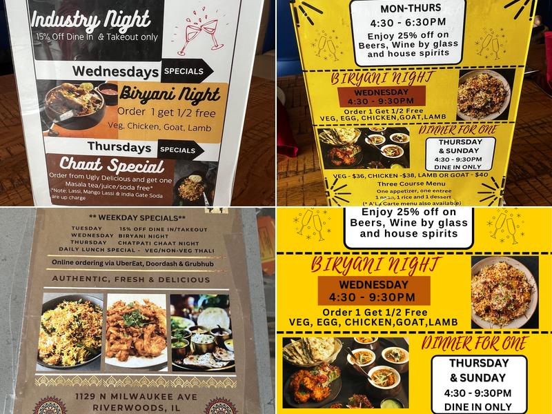 Tandoor Curry Hotspot Menu