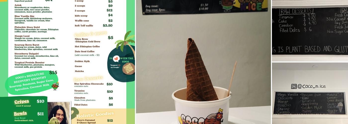 COCO LOVE Menu