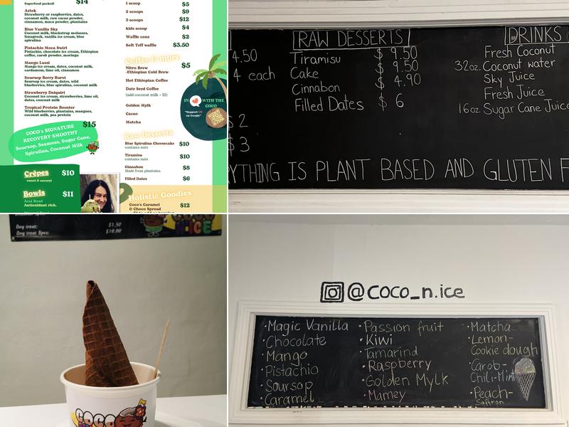 COCO LOVE Menu