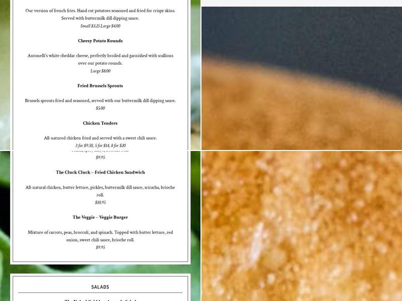 Gobble Gobble Menu