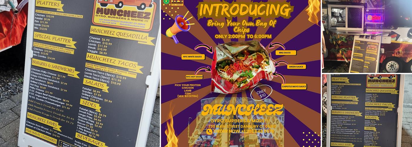 Main Street Muncheez Menu