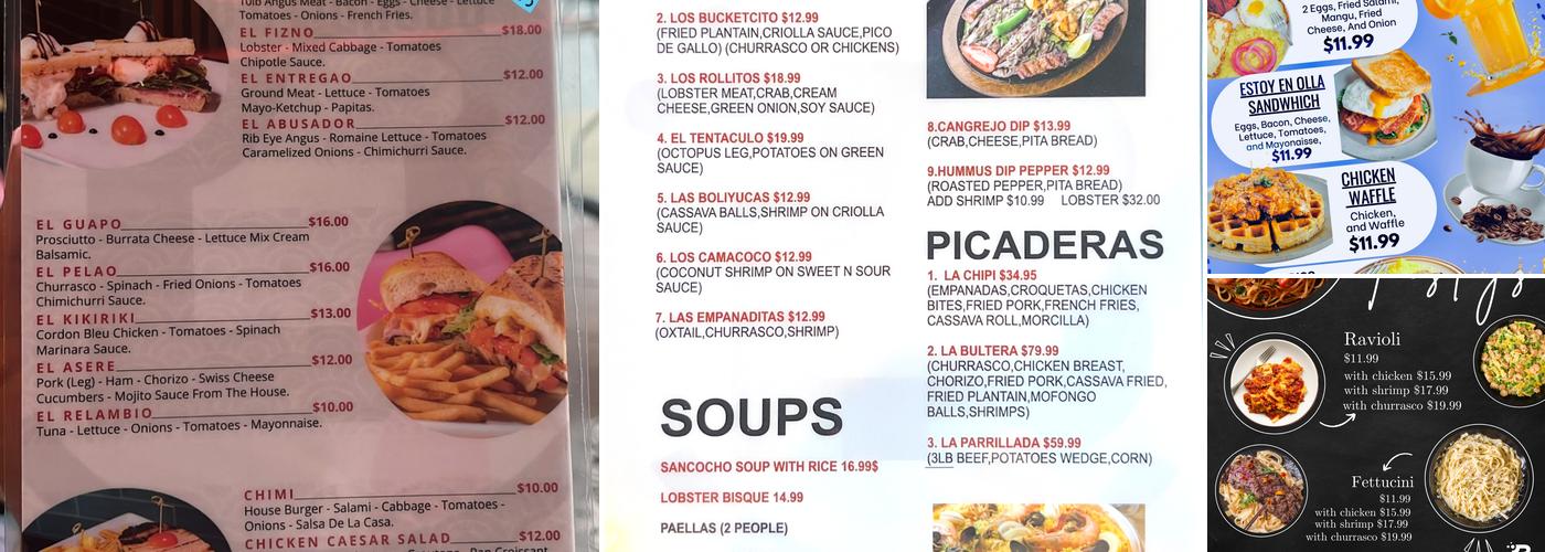 Bocao Bakery & Restaurant Menu