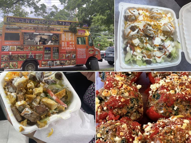 Halal Brothers in Ithaca Eddy St and Seneca Street Corner, Ithaca