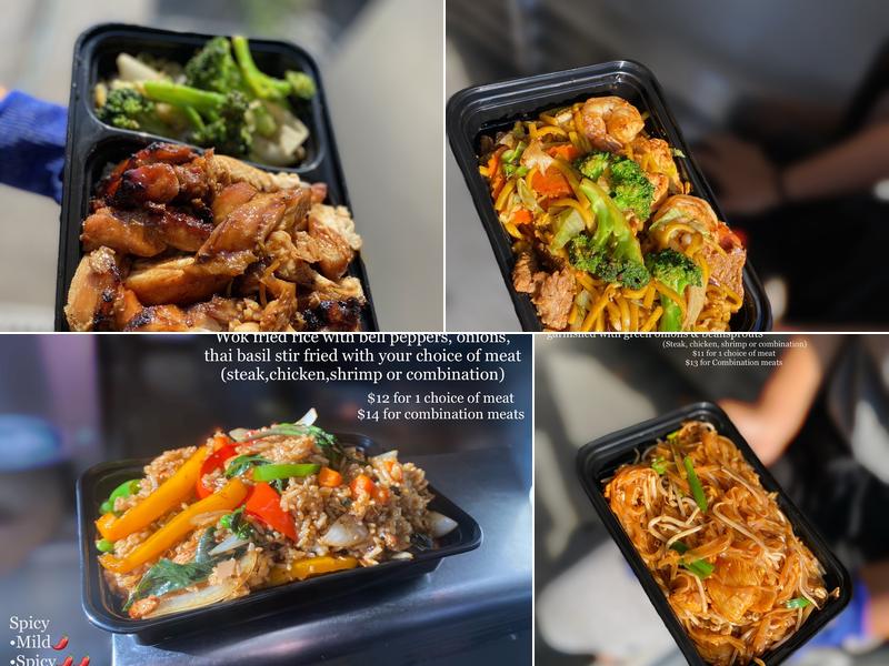 Thai Express & Boba Tea Menu