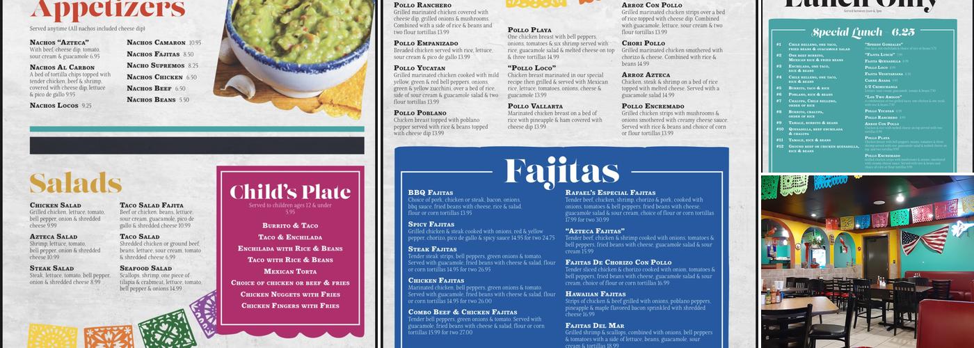 Mis Tres Potrillos Olney Menu