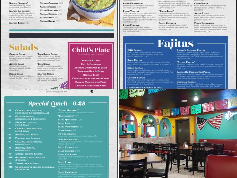 Mis Tres Potrillos Olney Menu