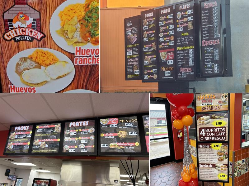 Chicken Pullita #2 Menu