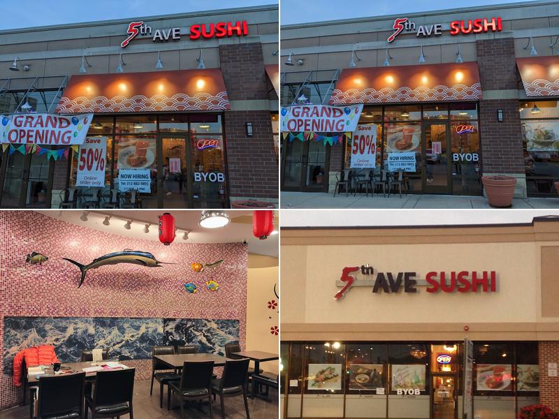 5th Ave Sushi 1512 Market St, Des Plaines