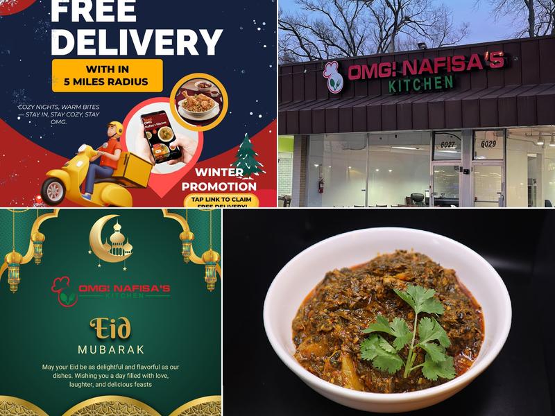 OMG Nafisa's Kitchen 6027 Dempster St, Morton Grove