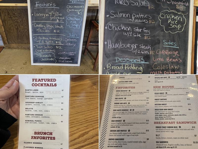 Hartura Menu