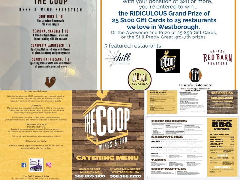 The Coop Wings & BBQ - Westborough Menu
