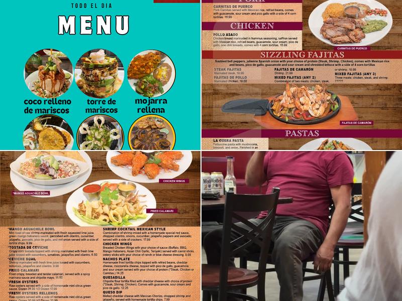 El Sazón de mi Tierra Menu