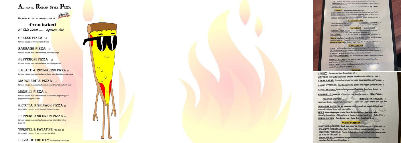 Territory Kitchen Menu