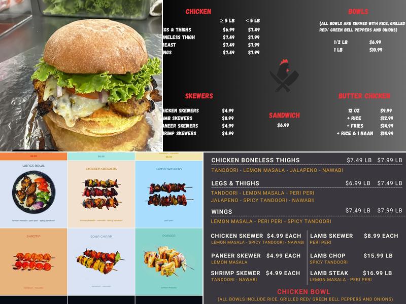 The Meat Bazaar Menu