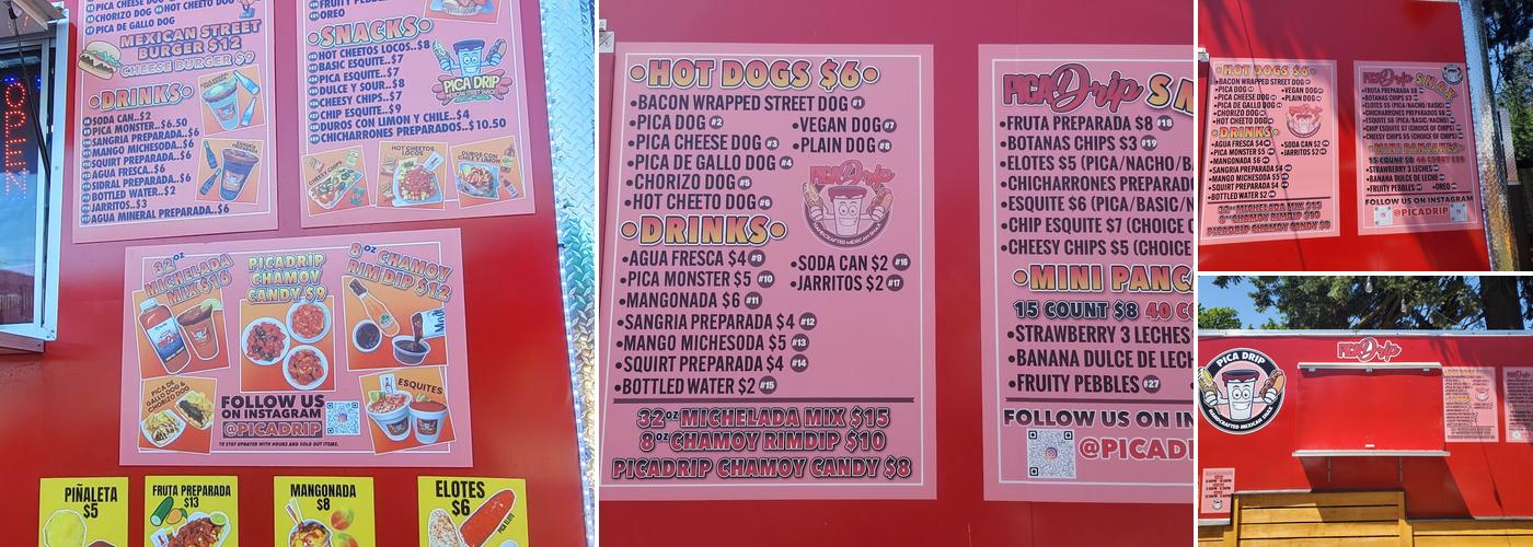 PICADRIP Menu