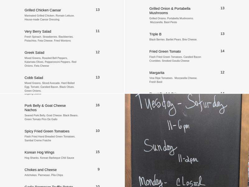 M2 Menu