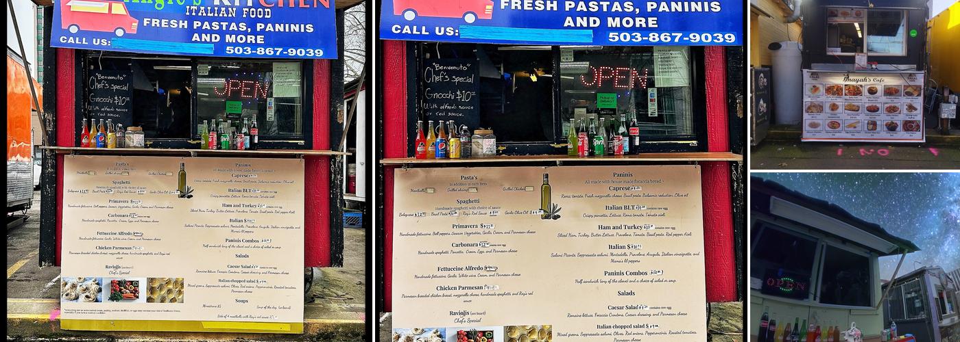 Angie's Kitchen Menu