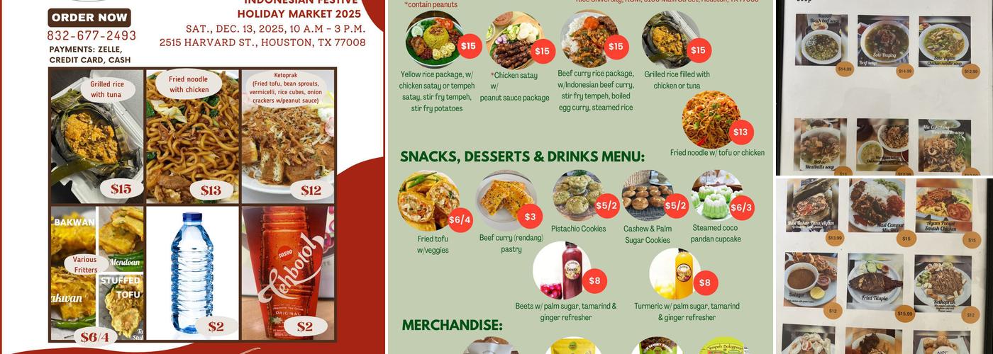 Warung Indo Menu