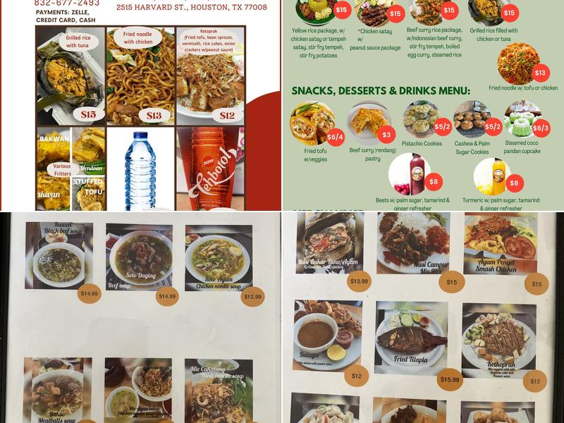 Warung Indo Menu