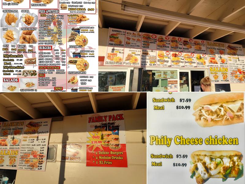 Burger Express Menu