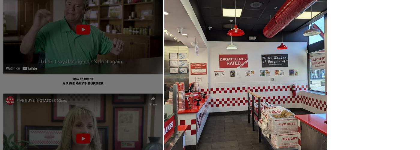 Five Guys Menu