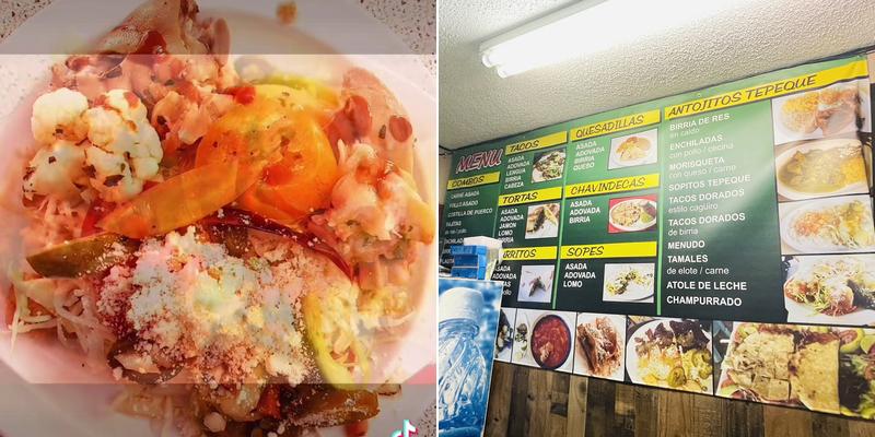Taqueria Tepeque Menu