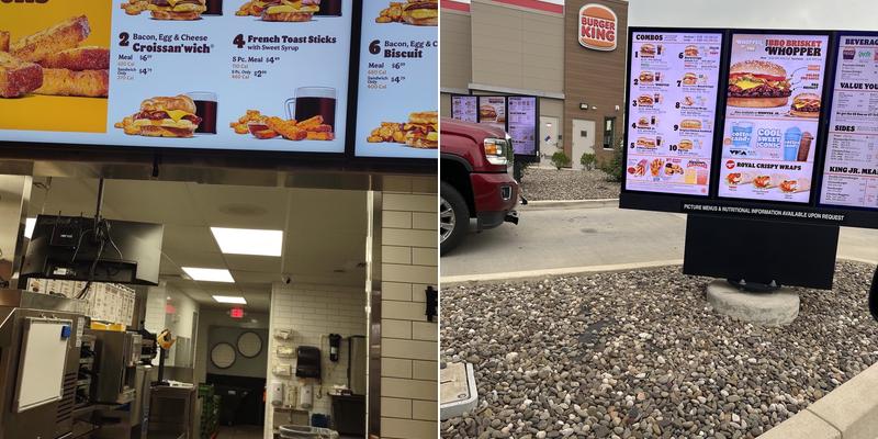 Burger King Menu