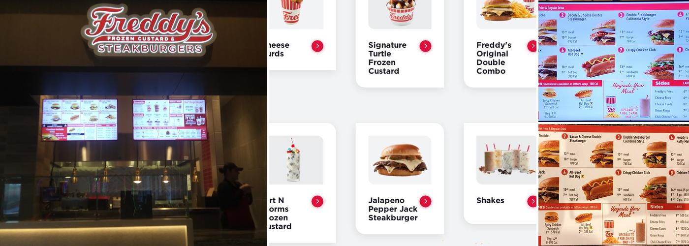 Freddy's Frozen Custard & Steakburgers Menu