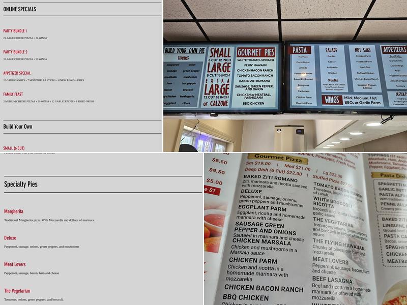 I Love NY PIZZA Malta Menu