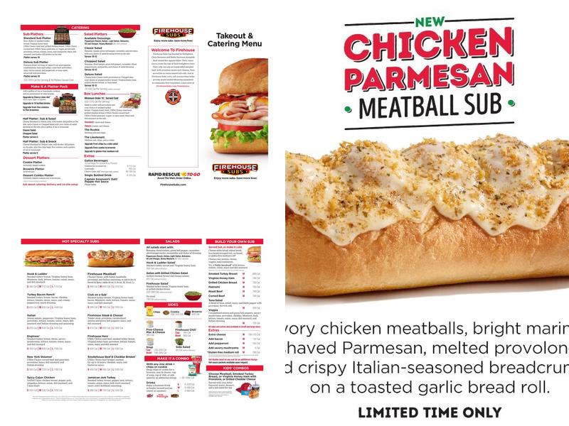 Firehouse Subs Okatie Village - Coming Soon Menu