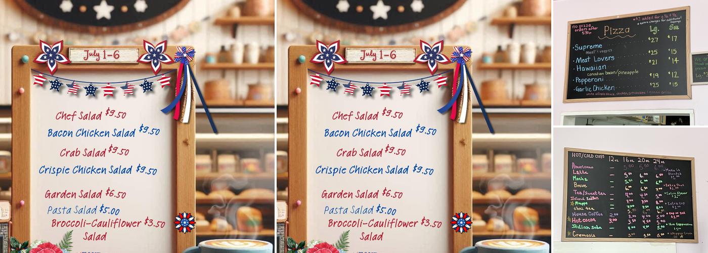 Brenda's Blessings Menu