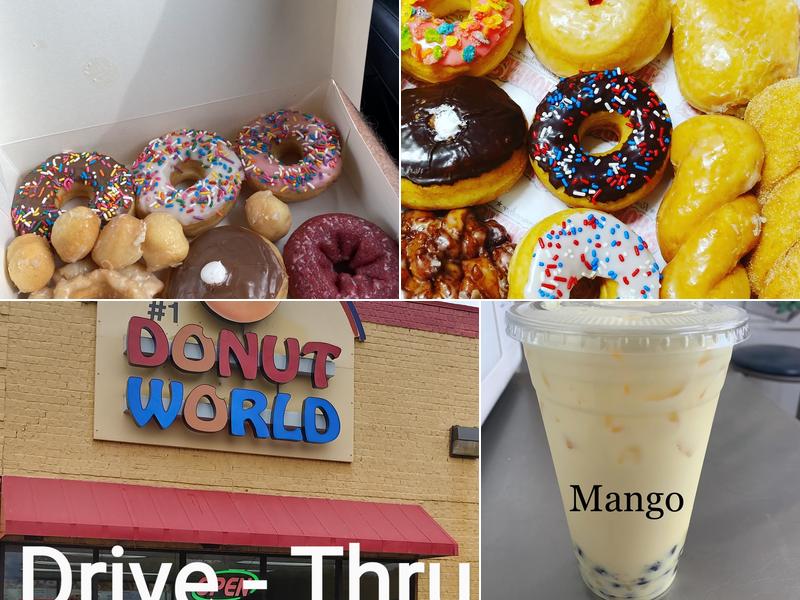 Donut World & Boba Tea & Vegan Donut