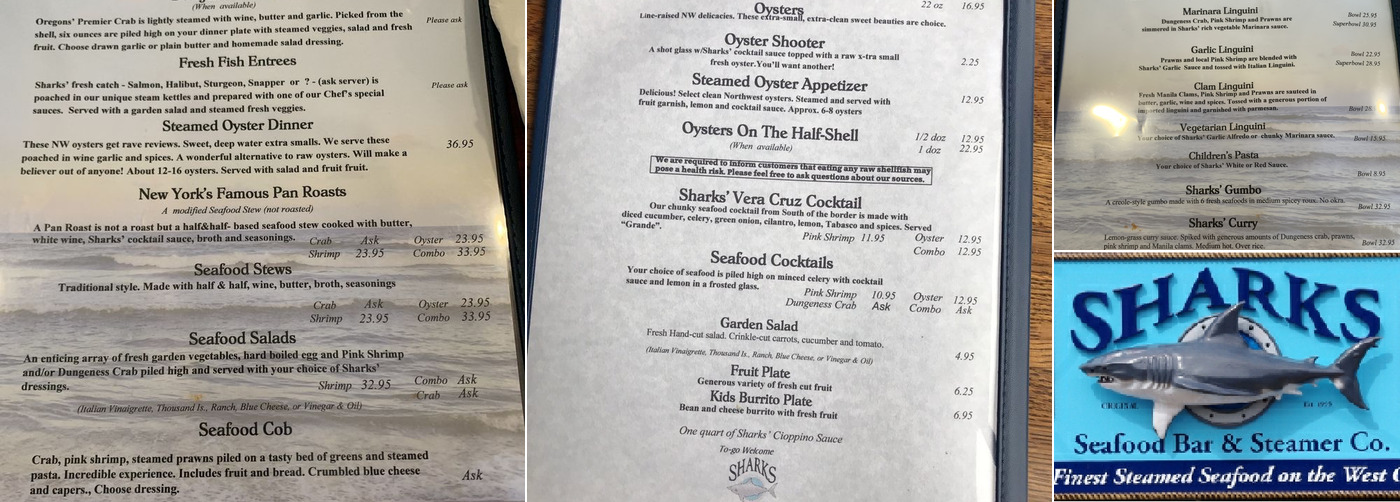 Sharks Seafood Bar & Steamer Co., Newport Menu, Reviews (91), Photos