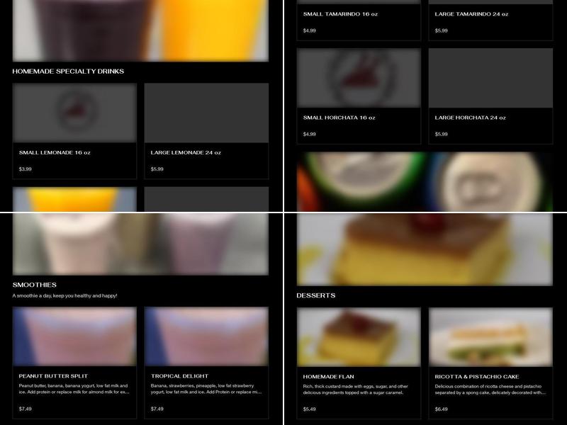 Rotisserie On Park Menu