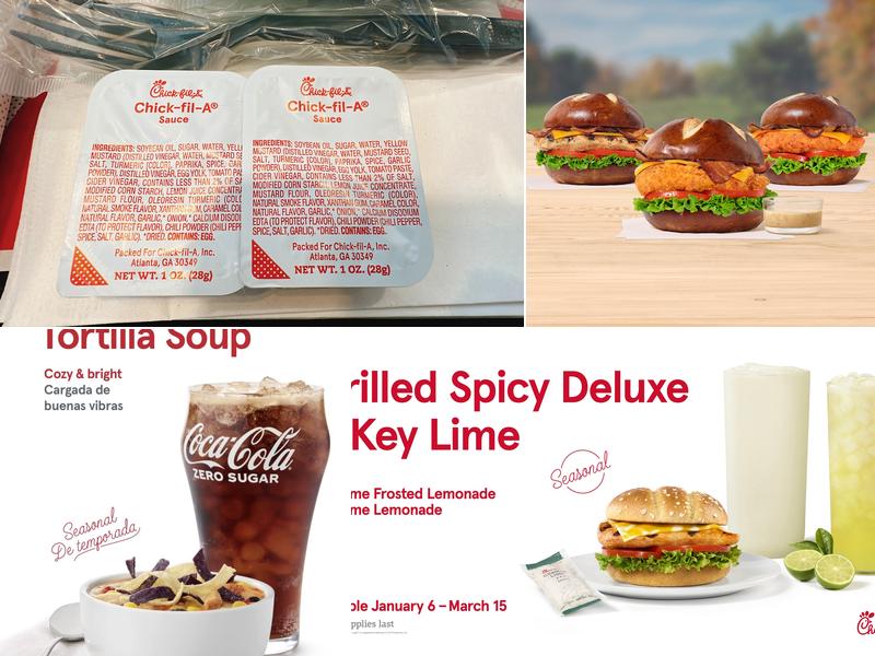 Chick-fil-A Menu