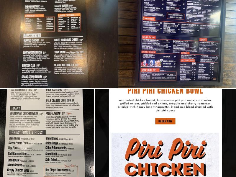 The Stand - American Classics Redefined Menu