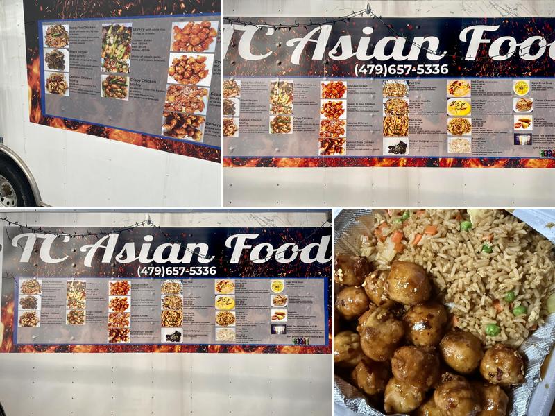 Tc Asian food Menu