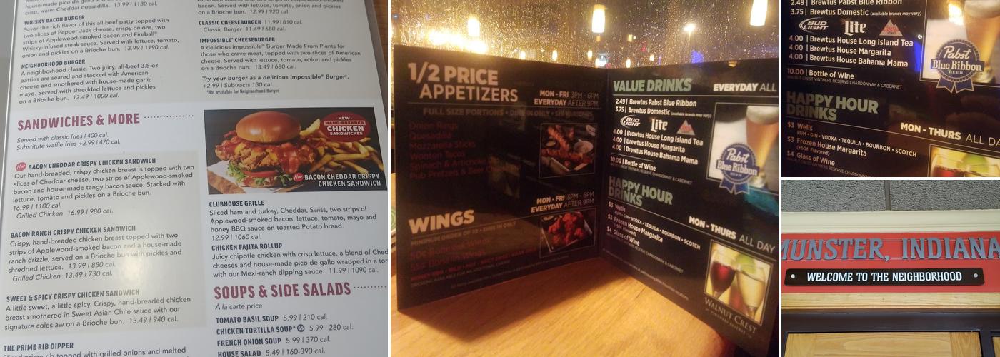 Applebee's Grill + Bar Menu