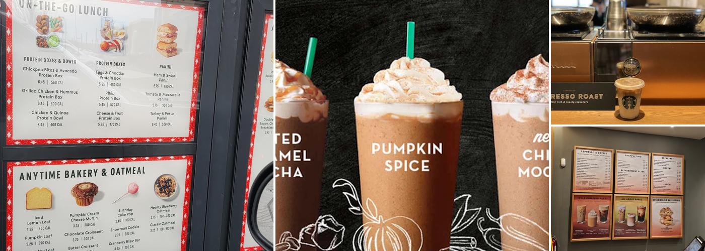 Starbucks Menu
