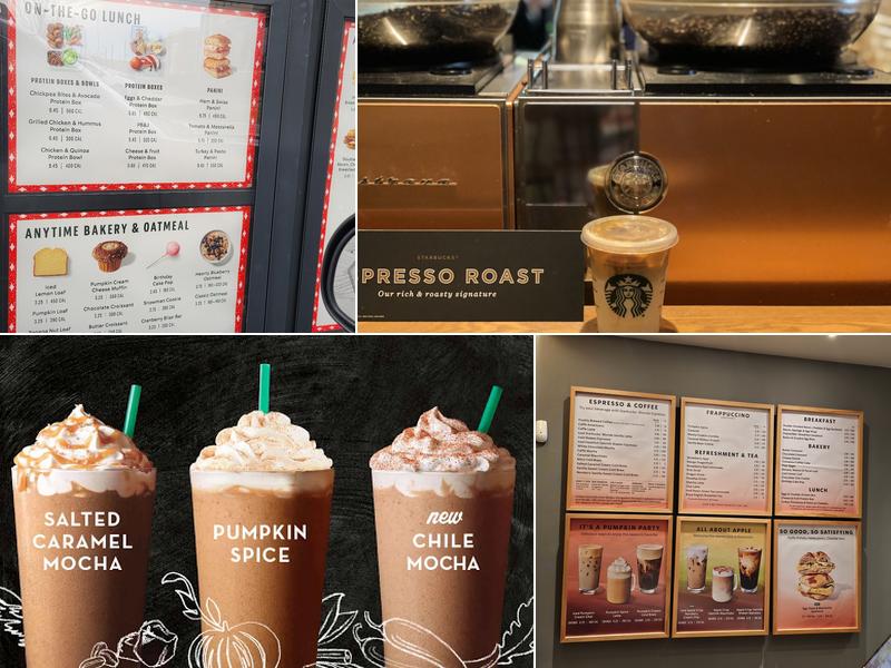Starbucks Menu