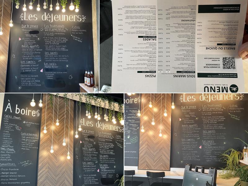 Le Subtil St-Romuald Menu