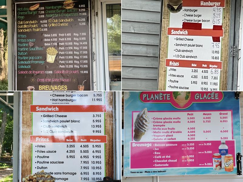 Double Fringale (La) Menu