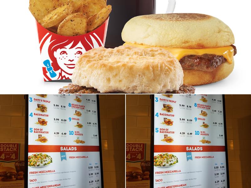 Wendy's Menu