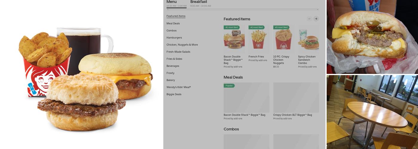 Wendy's Menu