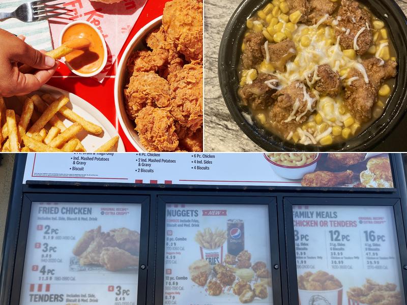 KFC Menu