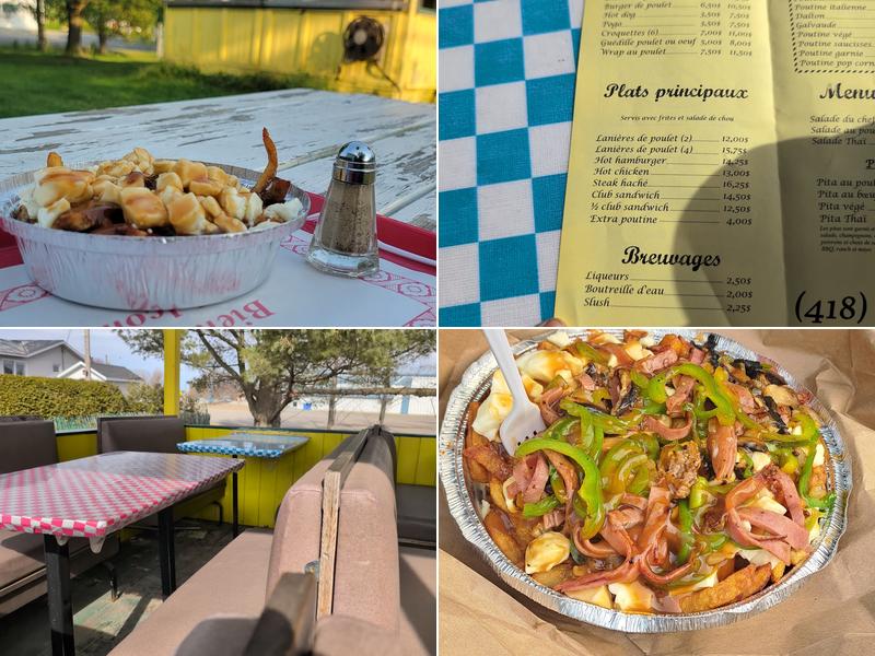 Casse-croûte Chez Demers Menu