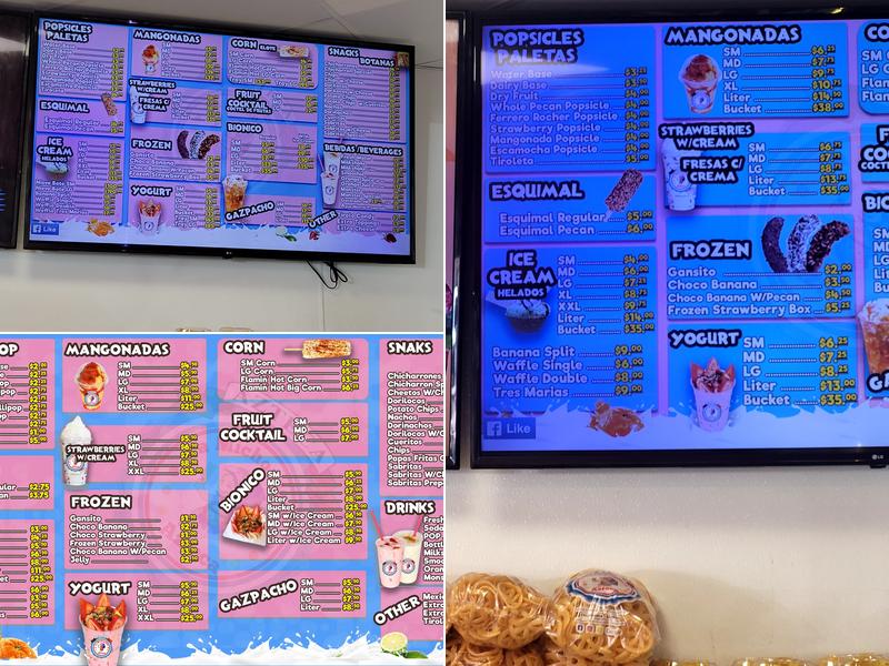 La Michoacana Azteca #2 Menu